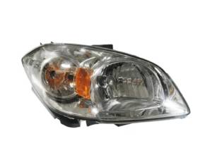 2005-2010 Chevy Cobalt Front Headlight Lens Cover Assembly with Smoked Lens -Right Passenger 05, 06, 07, 08, 09, 10 Chevy Cobalt