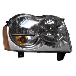 2005 2006 2007 Grand Cherokee Front Headlight Lens Cover Assembly -Right Passenger 05, 06, 07 Jeep Grand Cherokee