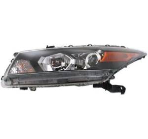 2008-2012 Accord Coupe Front Headlight Lens Cover Assembly -Left Driver 08, 09, 10, 11, 12 Accord 2 door coupe