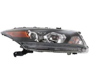 2008-2012 Accord Coupe Front Headlight Lens Cover Assembly -Right Passenger 08, 09, 10, 11, 12 Honda Accord 2 door Coupe