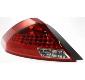2006 2007 Honda Accord Tail Light Lens Assembly New Driver Side Brake Lamp Lens Replacement Rear Stop Light Cover 06, 07 Accord 2 Door Coupe -Replaces Dealer 33551-SDN-A11