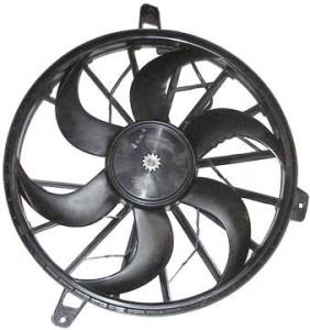 2002-2003 Grand Cherokee 4.0 Cooling Fan without Tow Package 02, 03 Jeep Grand Cherokee