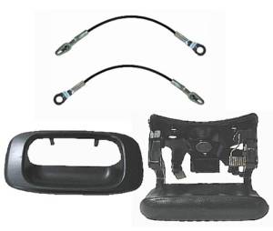 1999-2007* GMC Sierra Pickup Tailgate Handle, Bezel and TailGate Cables