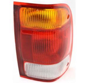 1998, 1999 Ford Ranger Tail Light Assembly New Brake Light For 98, 99 Ranger Pickup Replacement Rear Stop Lens Cover At Discount Prices -Replaces Dealer OEM F87Z13404BA