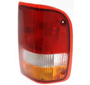1993, 1994, 1995, 1996, 1997 Ford Ranger Replacement Tail Light Assembly Brand New 93 94 95 96 97 Ranger Pickup Rear Tail Light Lens -Replaces Dealer OEM F37Z13404A