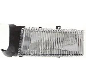1998, 1999, 2000, 2001, 2002, 2003 Dodge Durango Headlight Assembly New Replacement Stock Headlamp Driver Side Lens Cover For 98, 99, 00, 01, 02, 03 Durango -Replaces Dealer OEM 55055171AE