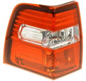 2007-2017 Expedition Rear Tail Light Brake Lamp -Left Driver 07, 08, 09, 10, 11, 12, 13, 14, 15, 16, 17 Ford Expedition New Replacement Rear Stop Lamp Brake Lens Cover -Replaces Dealer OEM 7L1Z13405AA