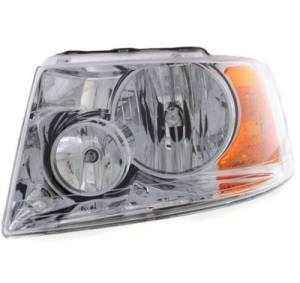 2003-2006 Ford Expedition Headlight Lens Assembly Chrome