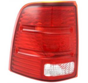 2002, 2003, 2004, 2005 Ford Explorer Tail Light Assembly New Replacement Stock Brake Lamp Driver Side Lens Cover For 02, 03, 04, 05 Explorer 4 Four Door -Replaces Dealer OEM 1L2Z 13405 AA
