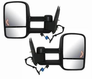 2003-2006 GMC Yukon Extendable Telescopic Towing Mirrors -Pair 2003, 2004, 2005, 2006 Yukon and Yukon XL