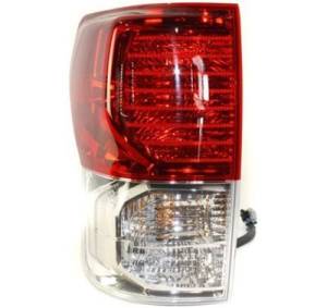 2010, 2011, 2012, 2013 Toyota Tundra Tail Light Assembly New Replacement Brake Lamp Rear Driver Side Stop Lens Cover For 10, 11, 12, 13 Tundra Pickup Truck -Replaces Dealer OEM 81560-0C090