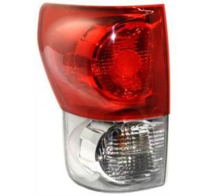 2007, 2008, 2009 Toyota Tundra Tail Light Assembly New Replacement Brake Lamp Rear Driver Side Stop Lens Cover For 07, 08, 09 Tundra Pickup Truck -Replaces Dealer OEM 81560-0C070