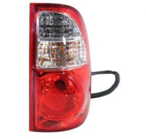 2005, 2006 Toyota Tundra Tail Lamp Assembly New Replacement Passenger Side Brake Light Stock Lens Cover With Sockets and Wiring For 05, 06 Tundra Pickup Truck -Replaces Dealer OEM 81550-0C060