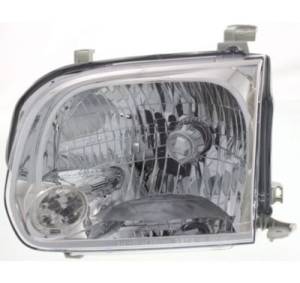 2005-2006 Tundra Double Cab Front Headlight Lens Cover Assembly -L Driver 05, 06 Toyota Tundra