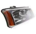 Headlight Lens Cover Includes Integrated Side Light 03, 04 Chevrolet Avalanche