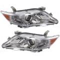 2010-2011 Camry Front Headlight Lens Cover Assembly -Driver and Passenger Set 10, 11 Toyota Camry USA Built (excluding hybrid)