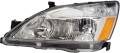 Accord - Lights - Headlight - Honda -# - 2003-2007 Accord Front Headlight Lens Cover Assembly -Right Passenger