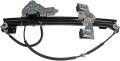 2005-2009 Saab 9-7X Window Regulator with Lift Motor -Right Passenger Rear 05, 06, 07, 08, 09 Saab 9-7X -Replaces Dealer number 15 893 783, 19301970, 88980706