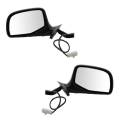 1992-1996 Ford F150 Power Mirror Chrome -Driver and Passenger Set 92, 93, 94, 95, 96 Ford F150 Pickup Truck