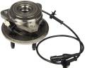 2001-2002 Explorer Sport Trac 4x4 Front Wheel Bearing Hub -Front Assembly