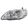 2004-2005 Civic Front Headlight Lens Cover Assembly -Left Driver