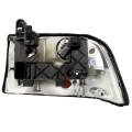 GMC Sonoma Head Light Front Lens Housing Assembly Built To OEM Specifications -back view -includes bracket