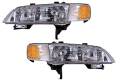 1994-1997 Accord Front Headlight Lens Cover Assemblies -Driver and Passenger Set