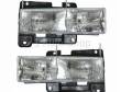 1990-2001* GMC Truck Front Headlight Lens Cover Assemblies -Driver and Passenger Set