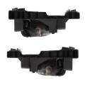 Brand New 00, 01 Nissan Altima Front Bumper Mounted Fog Lamp Lens Covers Include Housing / Bulb / Brackets -DOT / SAE Approved