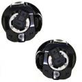 Brand New Front Bumper Mounted Fog Lamp Lens Covers Include Housing / Bulbs 03, 04 Nissan Murano