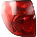 2006, 2007, 2008, 2009, 2010 Toyota Sienna Rear Tail Light -Left Driver Red Lens 06, 07, 08, 09, 10 Sienna tail light lens cover assembly replacement rear taillight -Replaces Dealer 81560-AE020