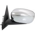 2005, 2006, 2007, 2008, 2009, 2010 Chrysler 300 Side View Door Chrome Mirror New Replacement Driver Side Manual Folding Exterior Outside Mirror Assembly -Replaces Dealer OEM 4806871AL