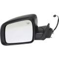 2011-2018 Grand Cherokee Side Mirror Power Heat Smooth -Left Driver