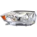 2008 2009 2010 Highlander Front Headlight Lens Cover Assembly Chrome -Right Passenger 08, 09, 10 Toyota Highlander