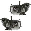 Brand New Set of 08, 09, 10 Toyota Highlander Headlamps With Dark Interior -DOT / SAE Approved