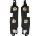 1992-1999 Chevy Suburban Tail Light Connector Plate with Bulbs -Pair