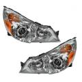 2010-2012 Pair Subaru Outback Replacement Headlights 2010, 2011, 2012  Outback