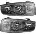 Elantra - Lights - Headlight - Hyundai -# - 2001 2002 2003 Elantra Headlight -Driver and Passenger Set