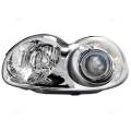 2002, 2003, 2004, 2005 Hyundai Sonata Front Headlight Assembly New Replacement Headlamp Lens Cover With Integrated Side Light -Front Vehicle 02, 03, 04, 05 Sonata Headlight -Replaces Dealer OEM 92101-3D050