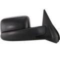 Right Hand Passenger Side Towing Mirror Rear View With Black Textured Housing