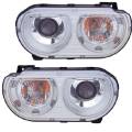 Challenger - Lights - Headlight - Dodge -# - 2008-2013 Dodge Challenger HID Headlight Replacements without Kit -Driver and Passenger Set