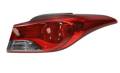 Elantra - Lights - Tail Light - Hyundai -# - 2011 2012 2013 Elantra Sedan Outer Tail Light -Right Passenger