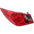 2011, 2012, 2013, 2014 Hyundai Sonata Outer Tail Light Lens Assembly -Replacement Sonata Halogen Rear Tail Lamp Brake Lamp And More Hyundai Tail Lights At Low Prices -Replaces Dealer OEM 92401-3Q000