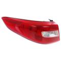 2015 2016 2017 Sonata Outer Rear Tail Light -Left Driver