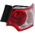 2010 2011 Acura TSX Sedan Tail Light Lens Assembly New Right Passenger Side Brake Lamp Rear Stop Lens Cover For Your Acura TSX 10, 11 -Replaces Dealer OEM 33500-TL0-A01