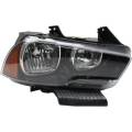 2011, 2012, 2013, 2014 Dodge Charger Headlight -Halogen Headlight Lens Cover Assembly New Replacement Charger Headlight Low Prices -Replaces Dealer OEM Number 57010410AE