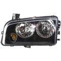 2006, 2007, 2008, 2009, 2010 Dodge Charger Headlight with Amber Signal Light -Halogen Headlight Lens Cover Assembly New Replacement Charger Headlight Low Prices -Replaces Dealer OEM Number 4806165AF