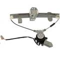 1998-2004 Acura RL Window Regulator with Lift Motor -Right Passenger Rear 98, 99, 00, 01, 02, 03, 04 Acura RL -Replaces Dealer OEM Number 72710SZ3J13, 72710SZ3A03