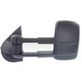 2007, 2008, 2009, 2010, 2011, 2012, 2013 Tahoe Trailer Towing Mirror With Black Textured Housing -Extended View