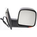 Savana - Mirror - Side View - GMC -# - 2003-2007 Savana Van Outside Door Mirror Power Heat with Signal -Right Passenger